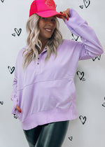 lavender hoodie
