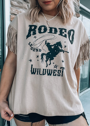 Wild West Rodeo Fringe Tee