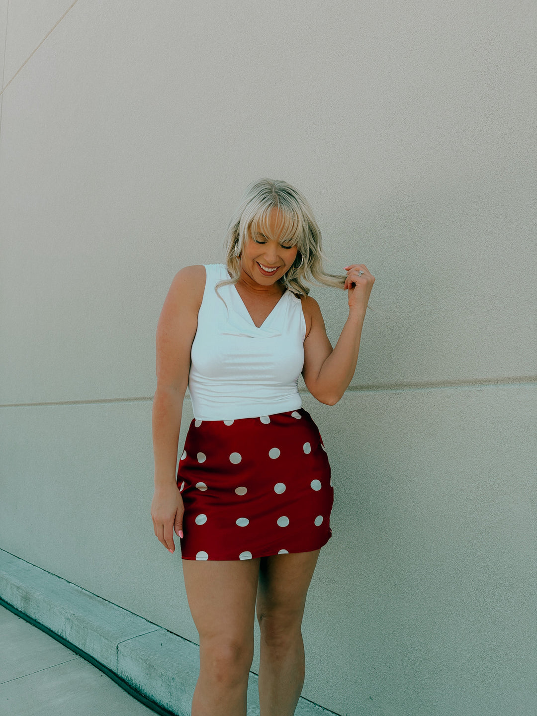 Dottie Daydream Crimson Skort