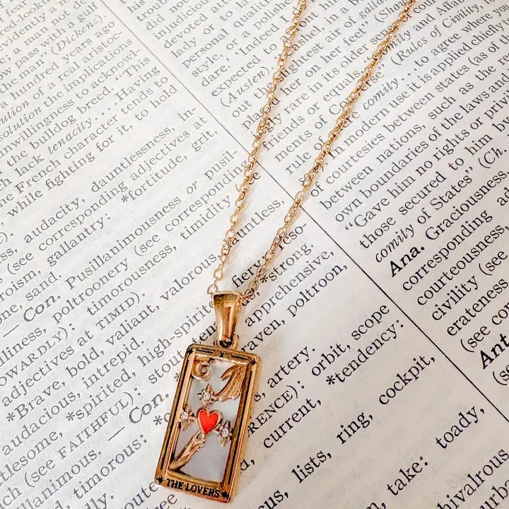 Tarot Card Necklace