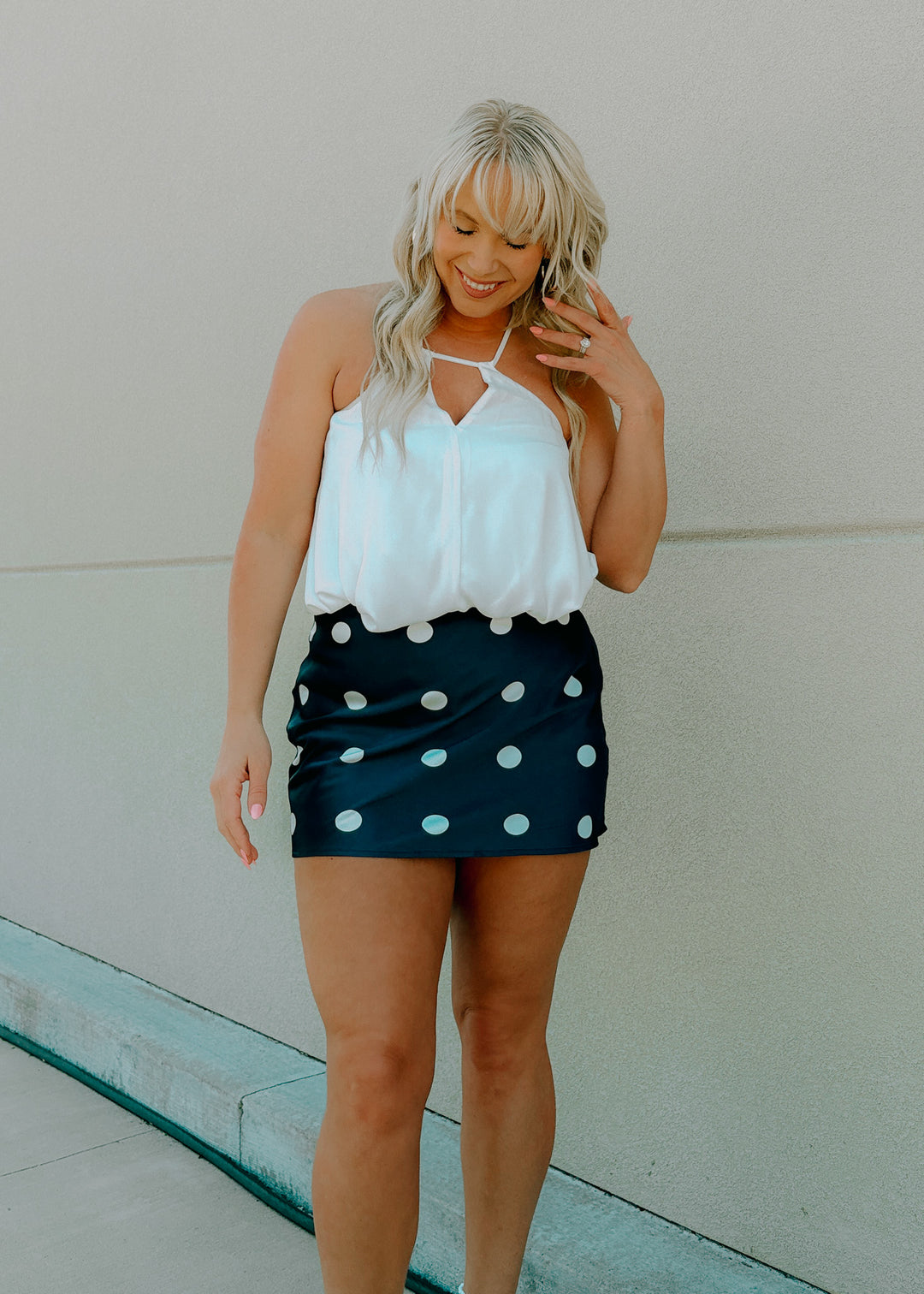 Dottie Daydream Navy Skort