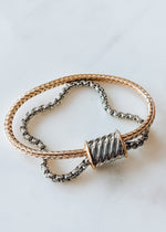 Gemini Two Tone Bracelet