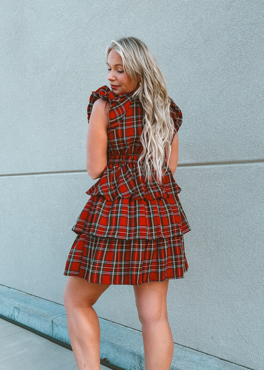 Santa's Sweetheart Mini Dress