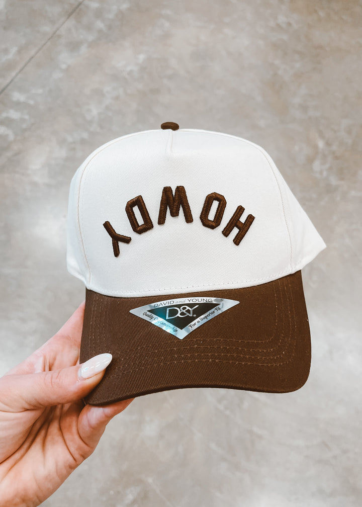 Howdy Upside Down Trucker Hat