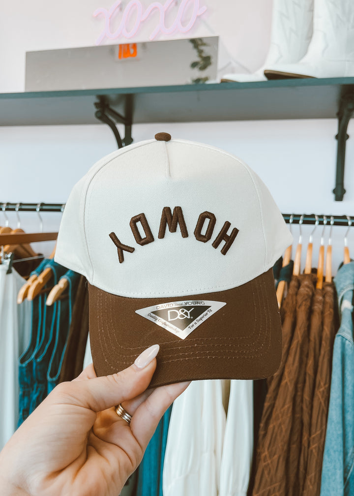 Howdy Upside Down Trucker Hat