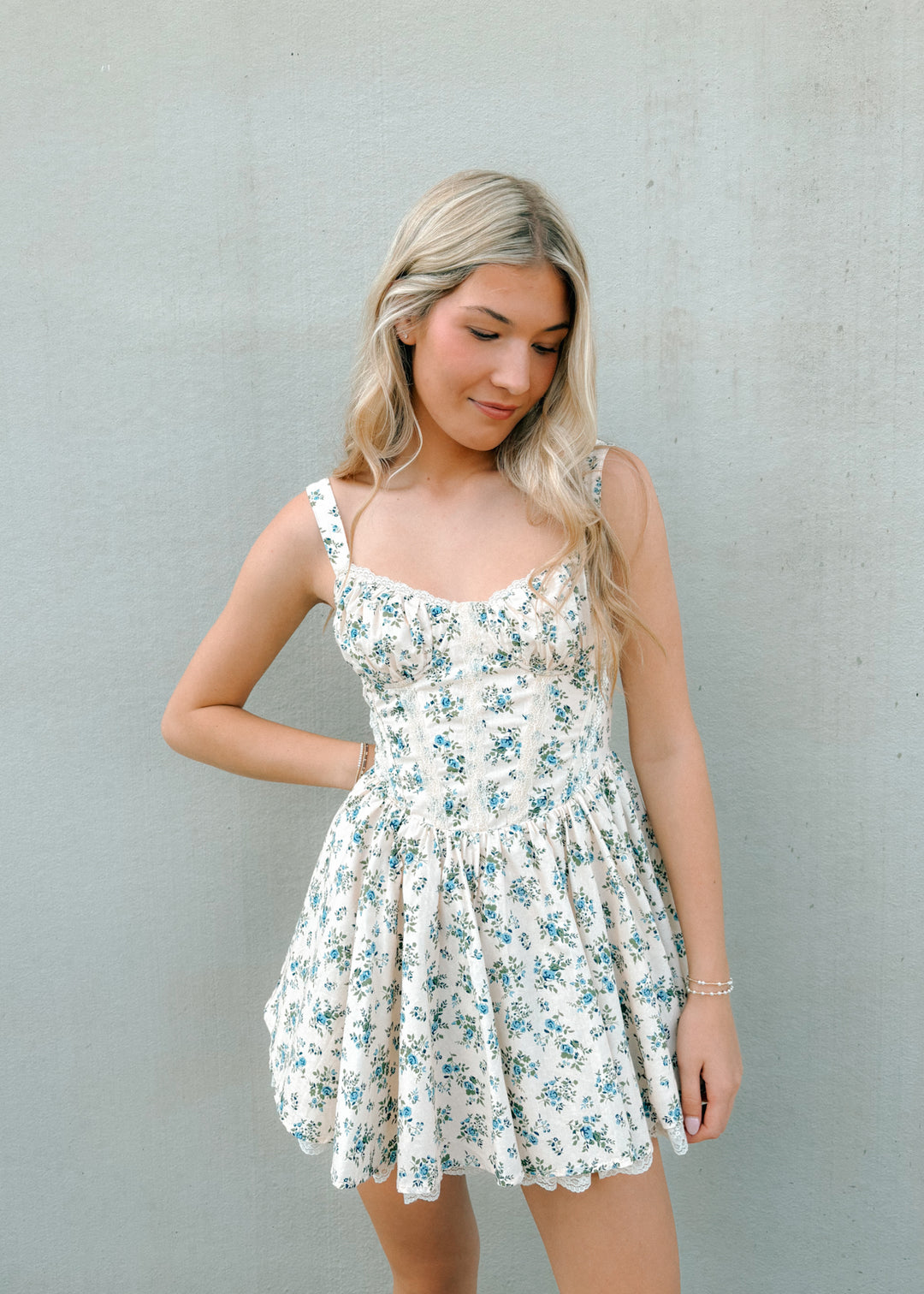 Petal Crush Corset Dress