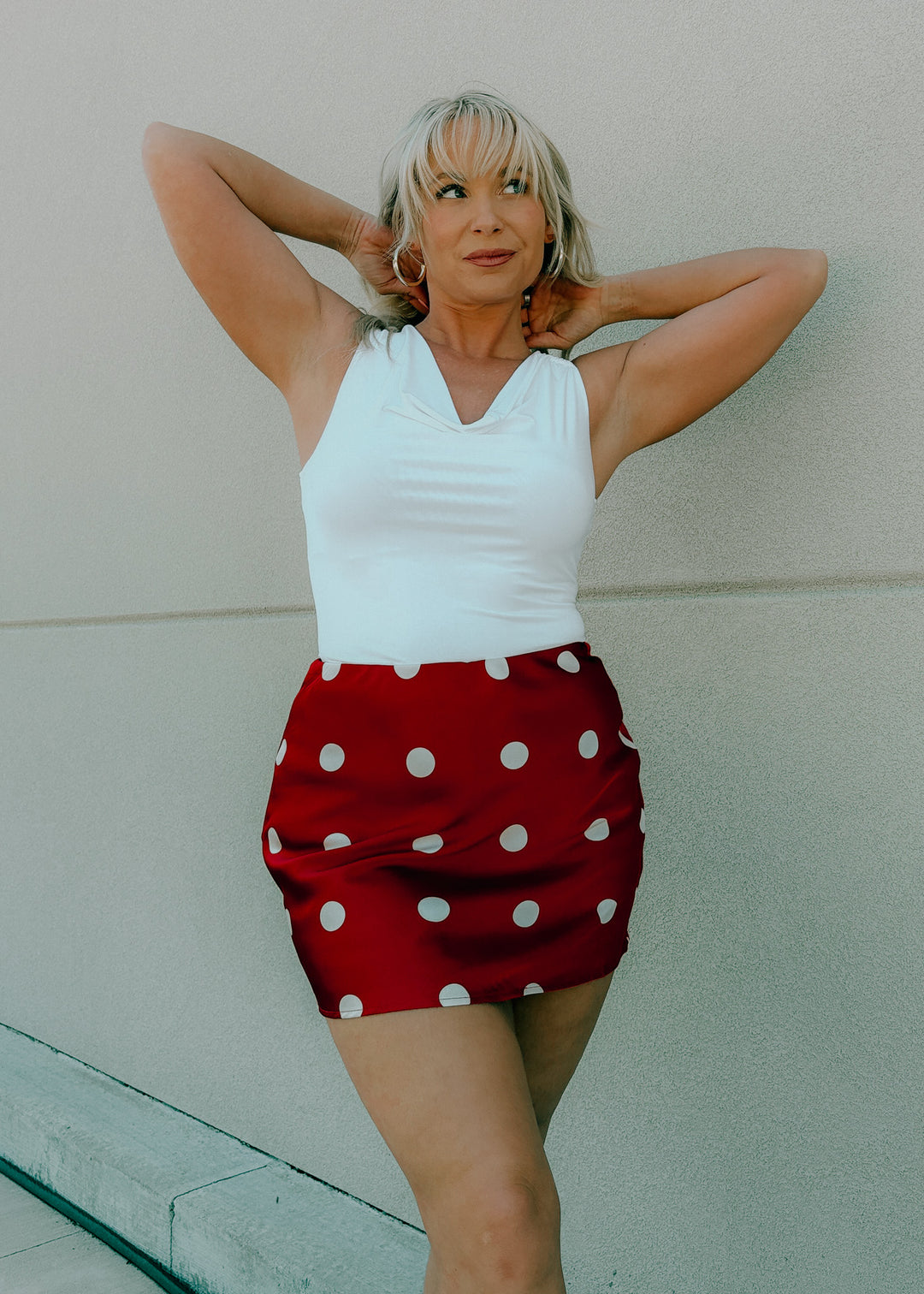 Dottie Daydream Crimson Skort