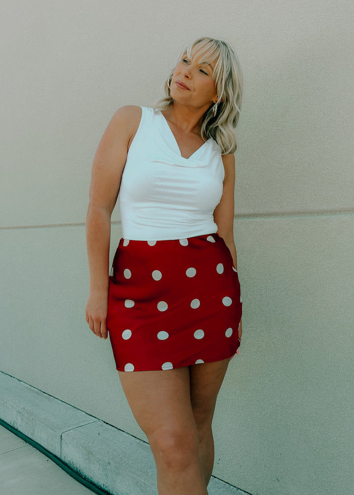 Dottie Daydream Crimson Skort