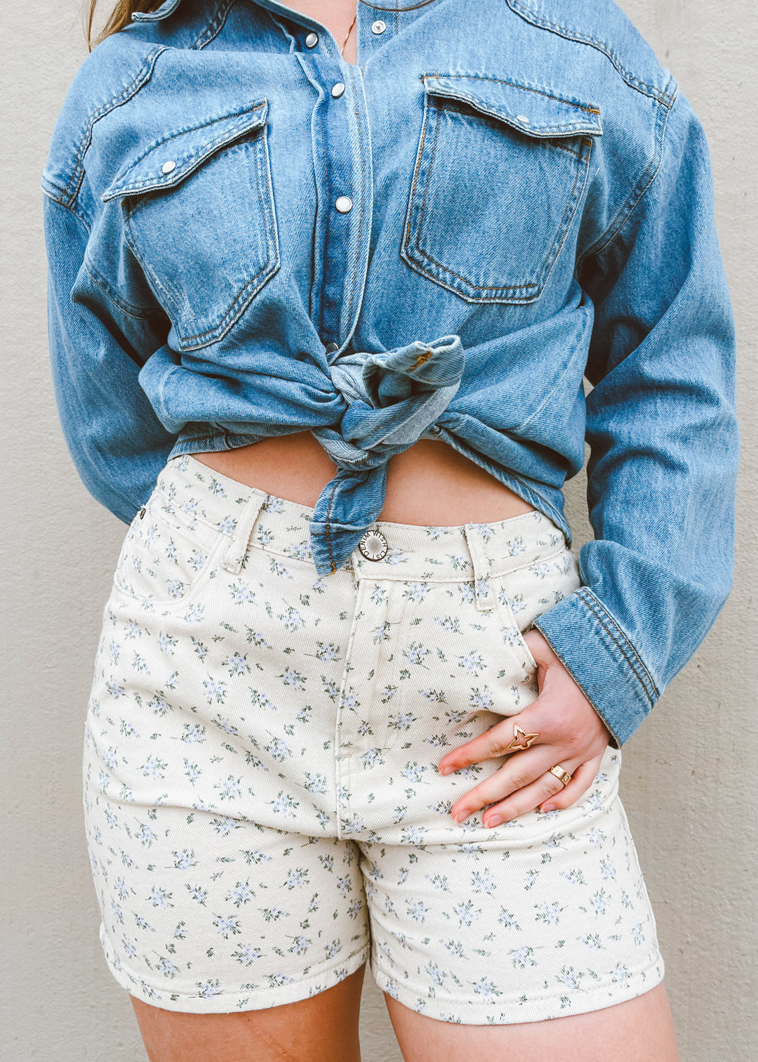 Grandma's Garden Floral Short