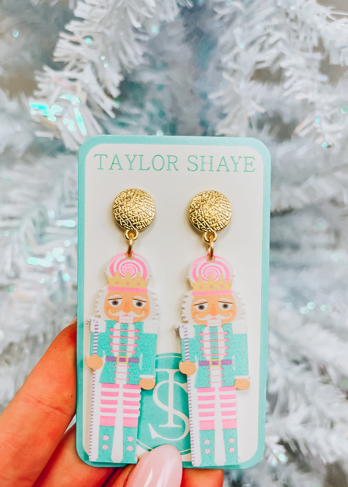 Candyland Nutcracker Earrings