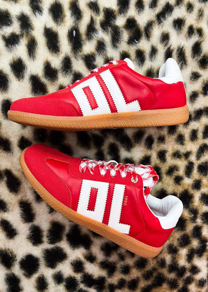 Trackstar Red Sneaker