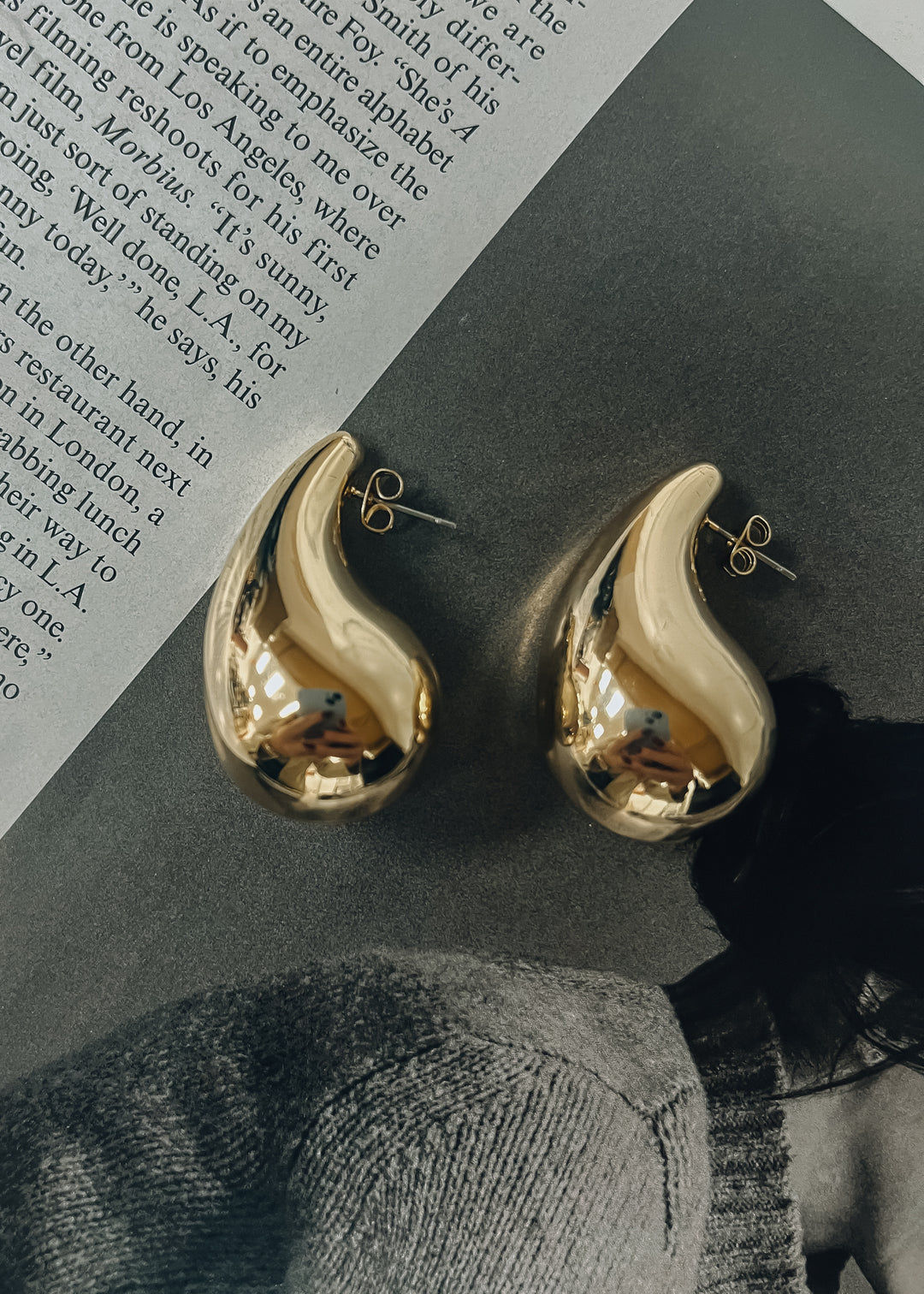 water drop earrings