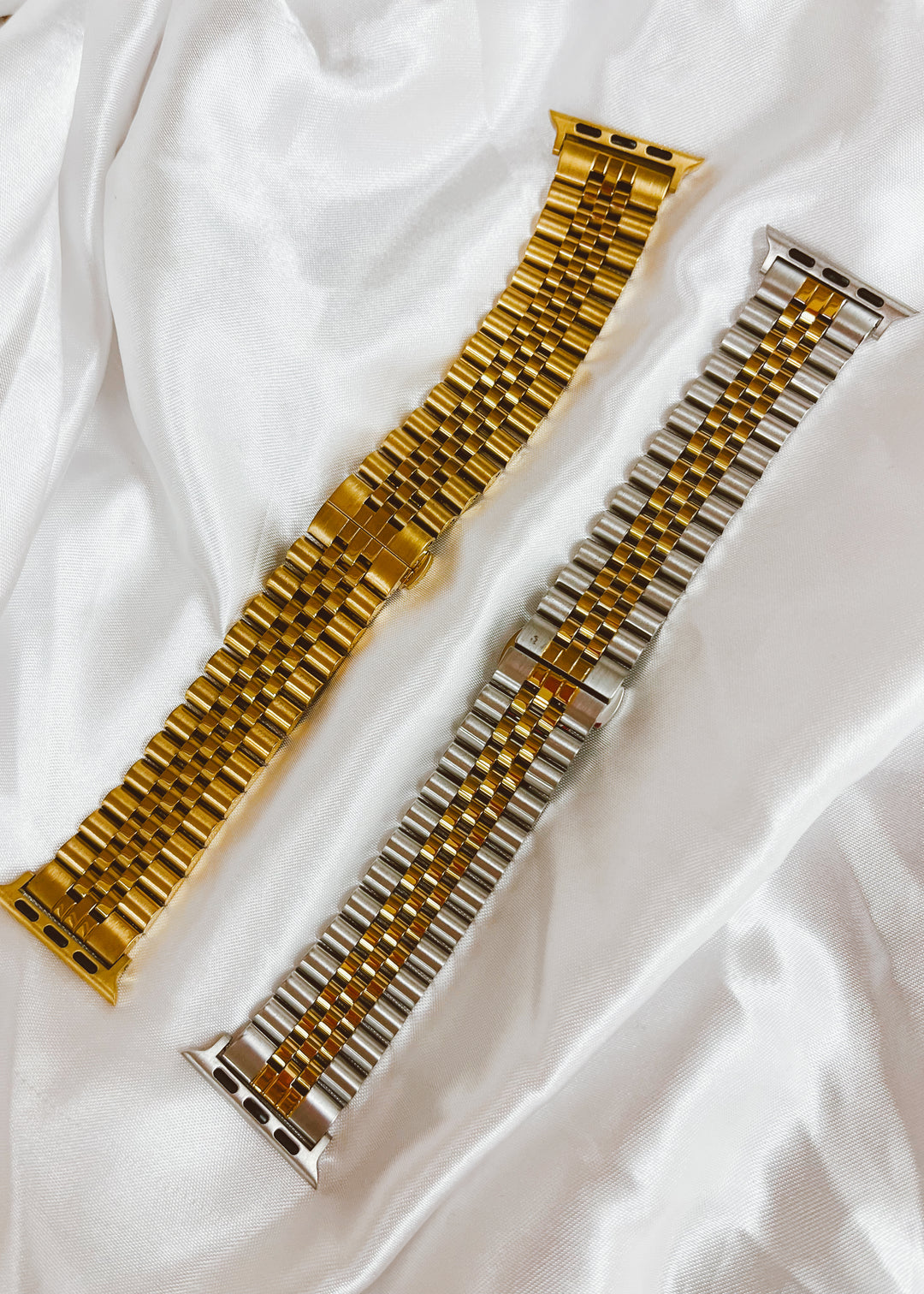 gold smart watch band 