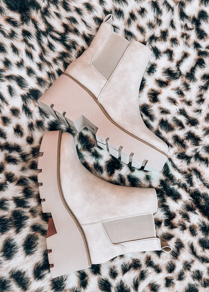 Rabbit Cream Casual Bootie