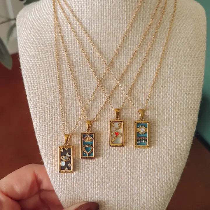 Tarot Card Necklace