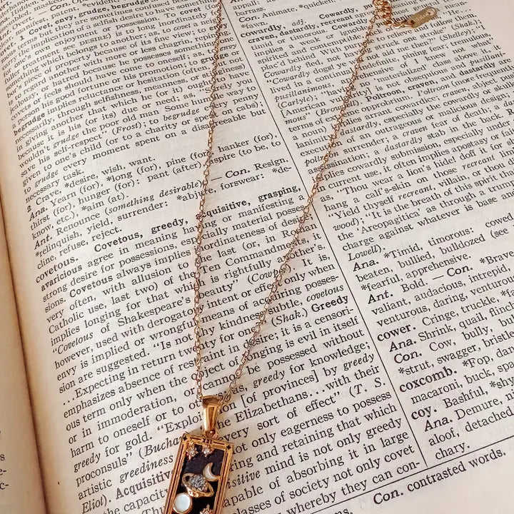 Tarot Card Necklace