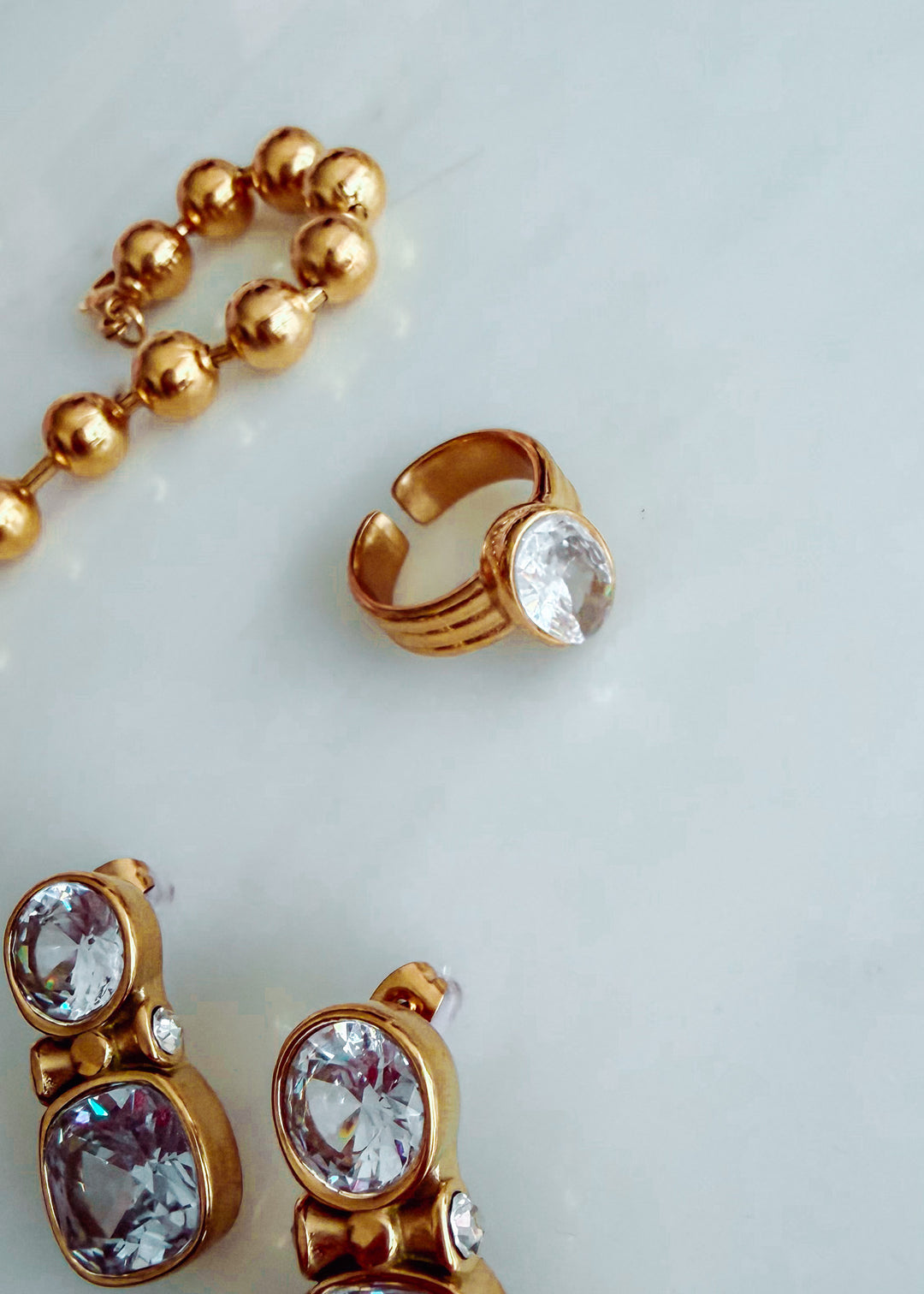 Olly Oval CZ Ring