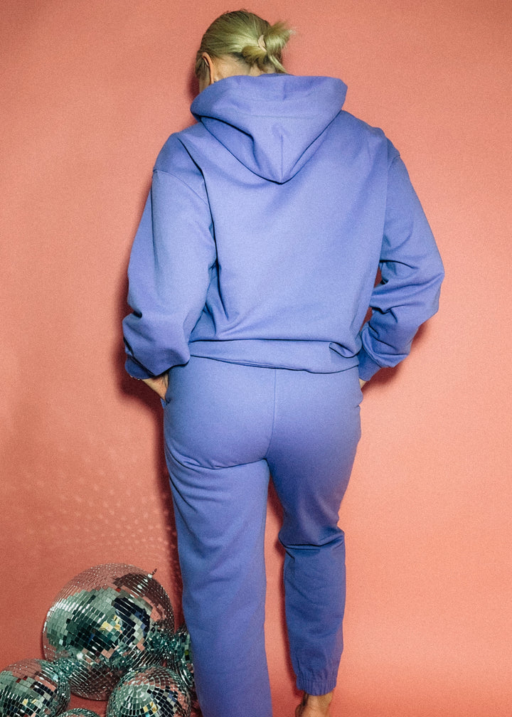 Purple sweat set