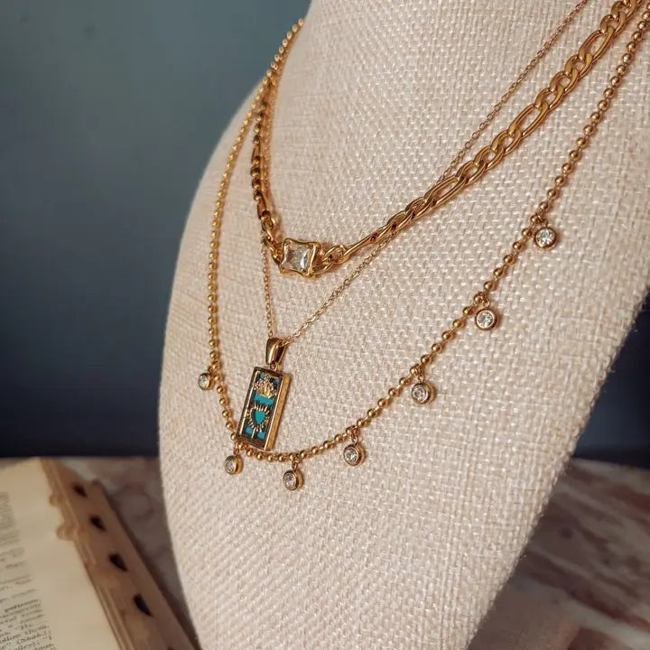 Tarot Card Necklace