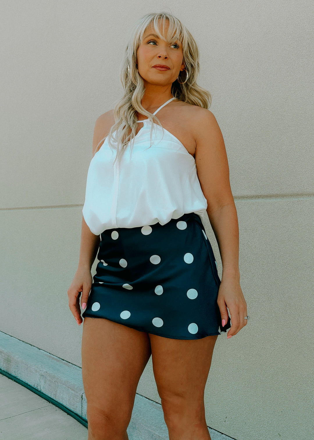 Dottie Daydream Navy Skort