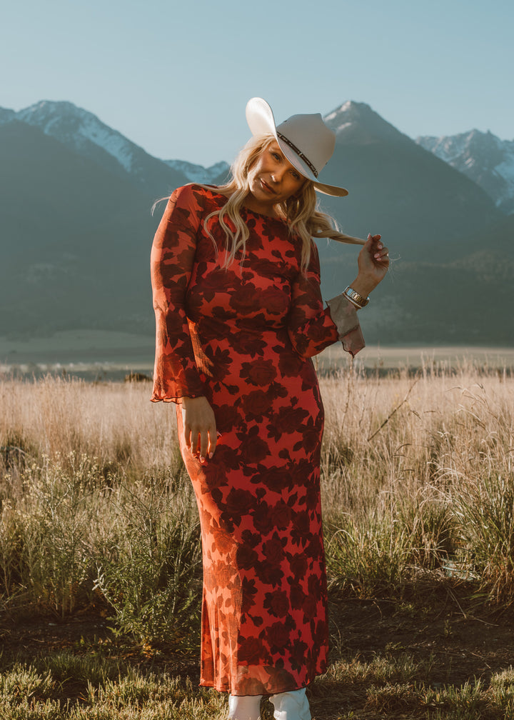 Floral Belle Maxi Dress
