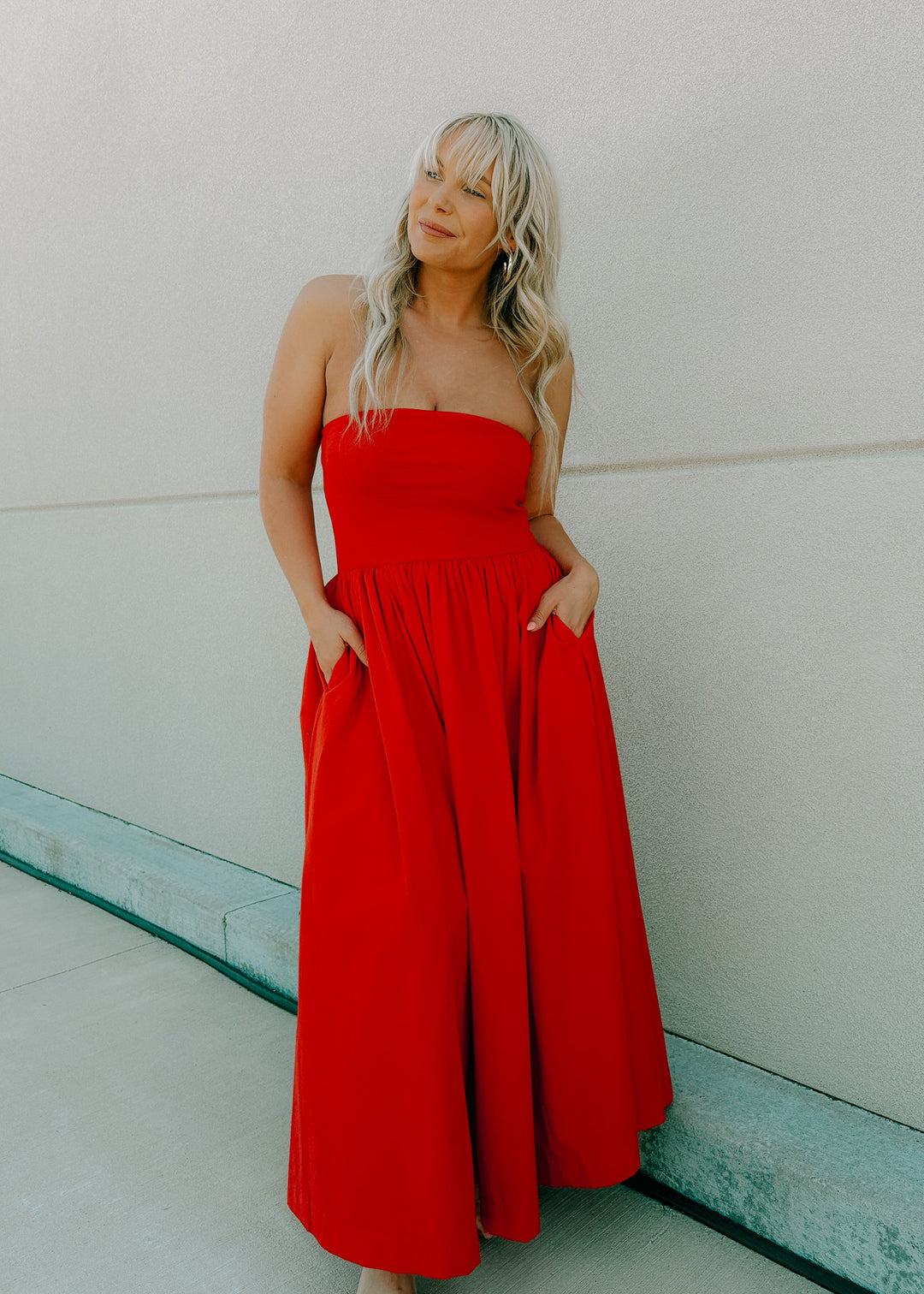 Cherry Cola Midi Dress