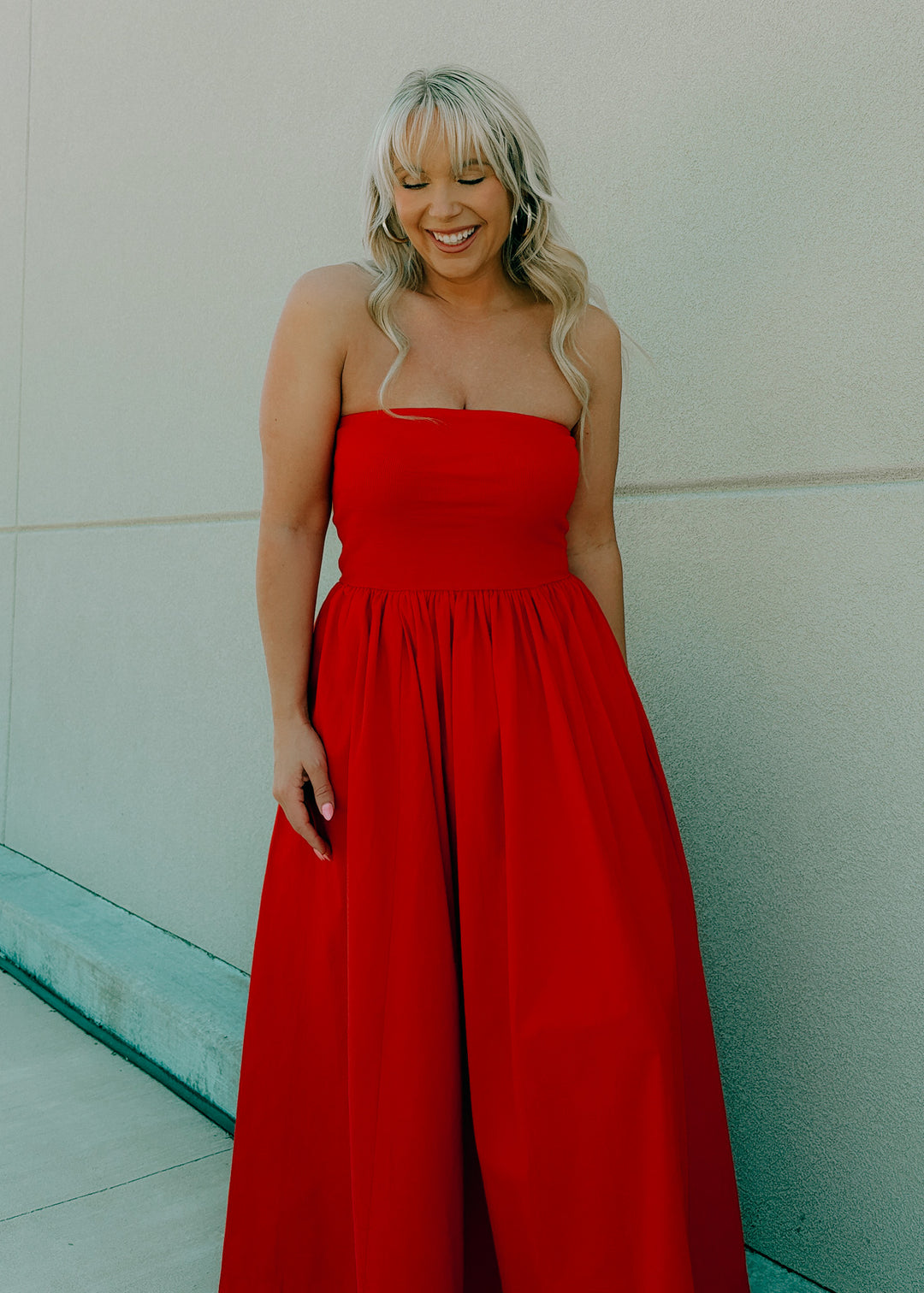 Cherry Cola Midi Dress