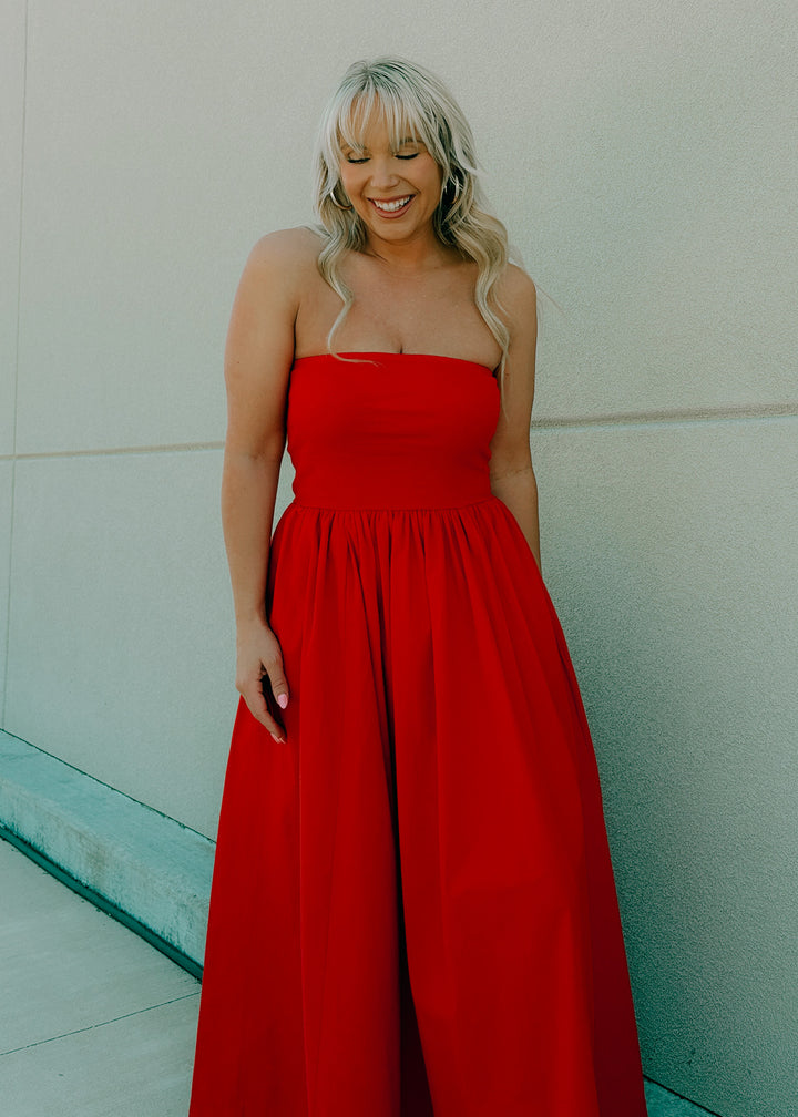 Cherry Cola Midi Dress