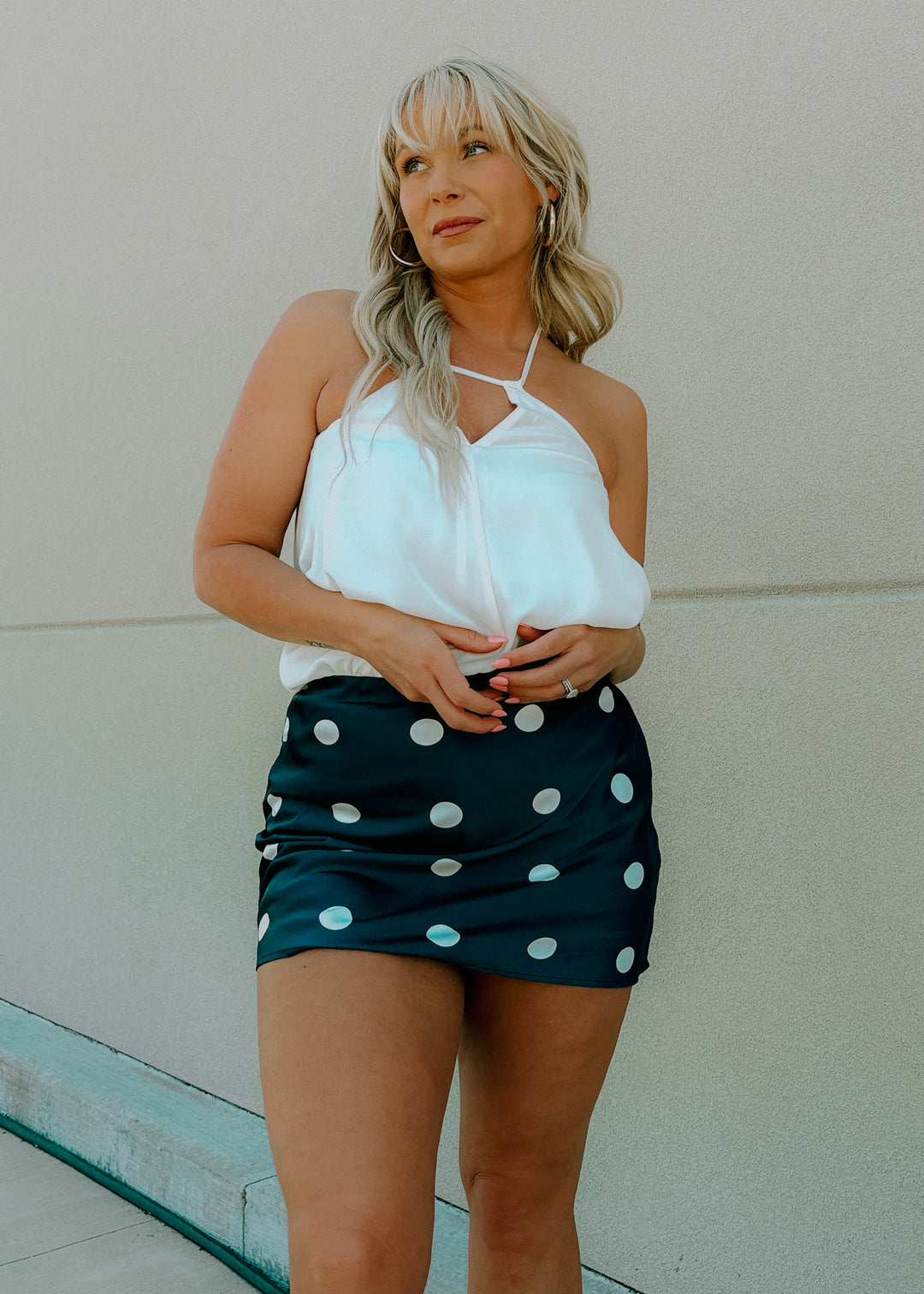 Dottie Daydream Navy Skort