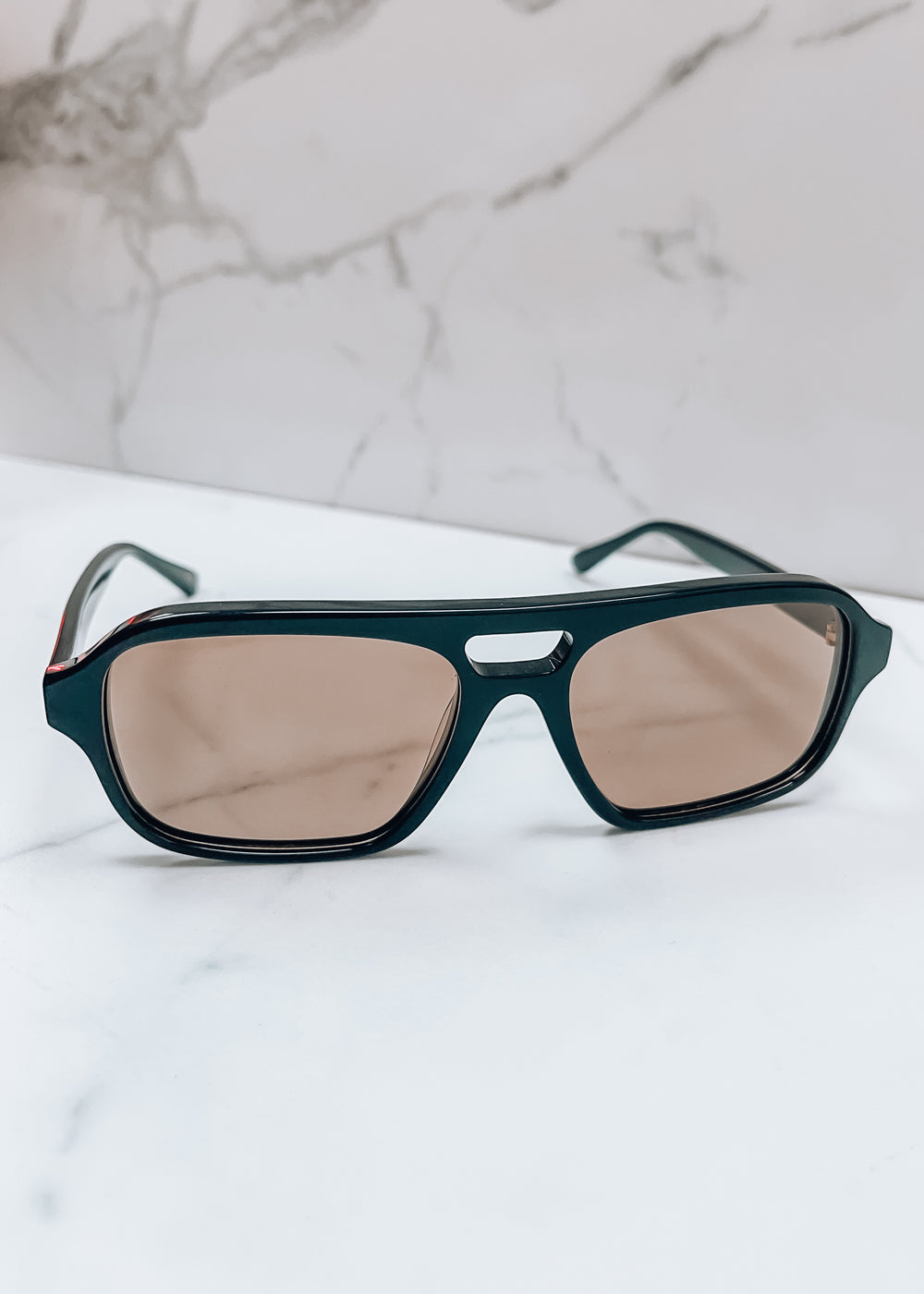 trendy sunnies, affordable styles, black frames