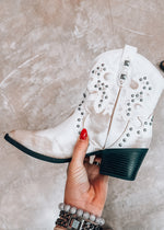 studded bootie