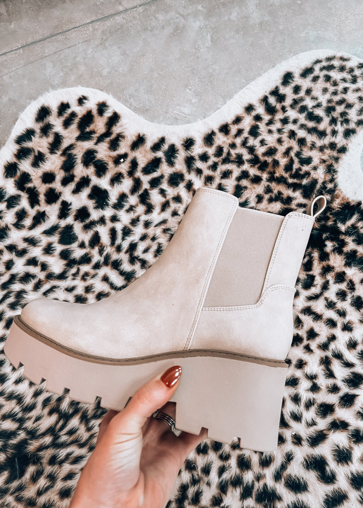 Rabbit Cream Casual Bootie