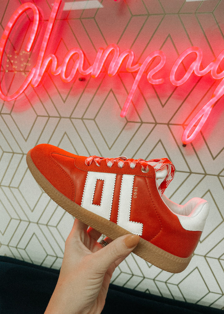Trackstar Red Sneaker