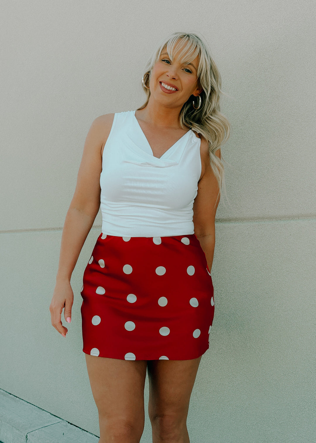 Dottie Daydream Crimson Skort