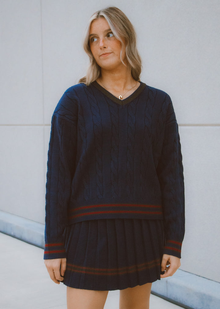 Easton Prep Cableknit Sweater
