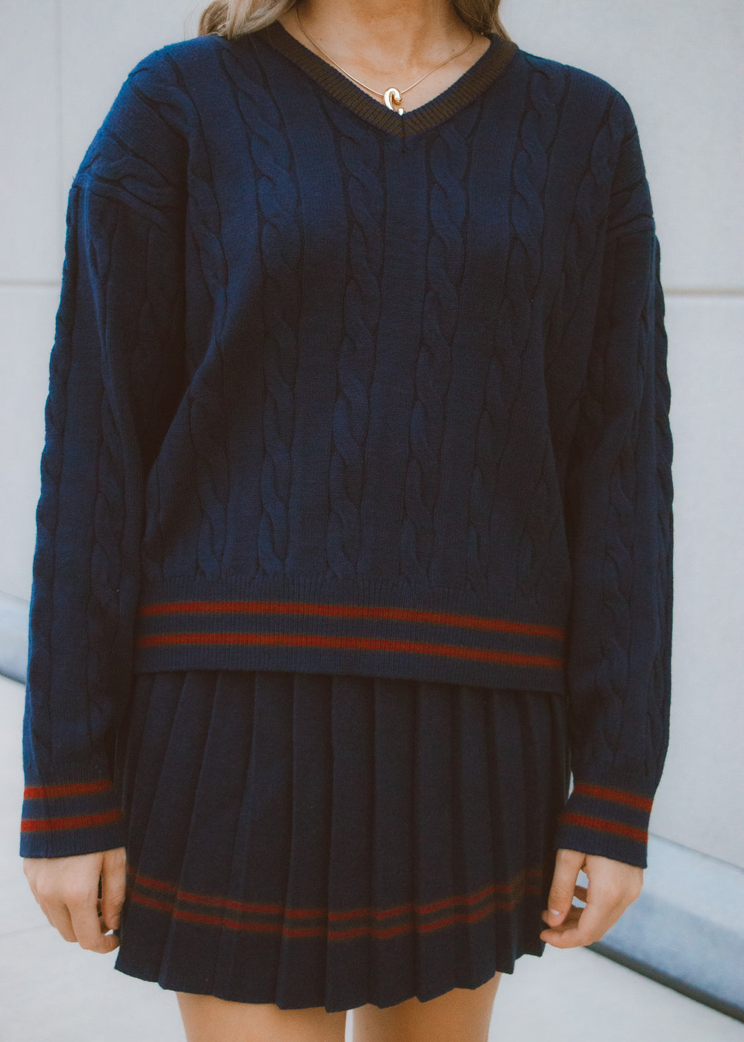 Easton Prep Cableknit Sweater