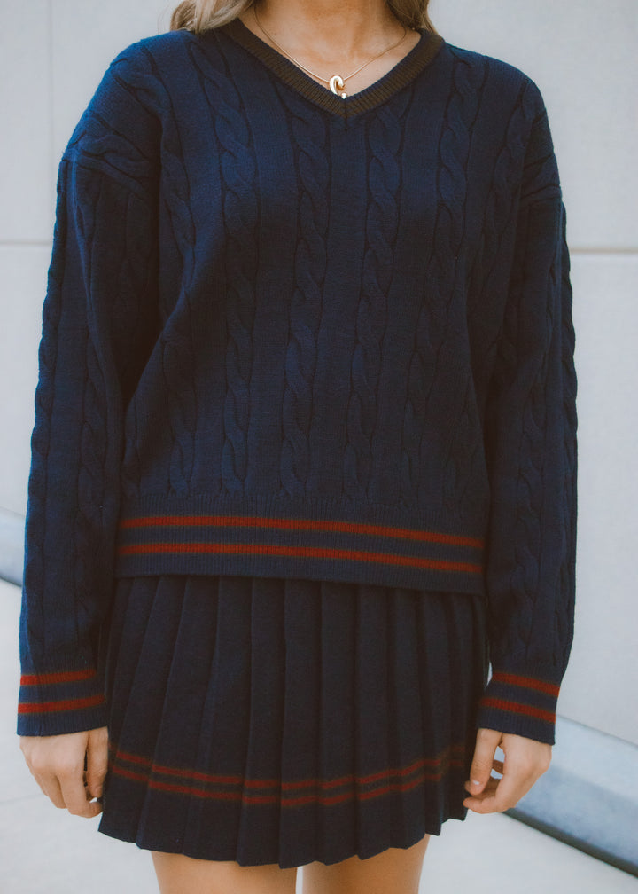 Easton Prep Cableknit Sweater