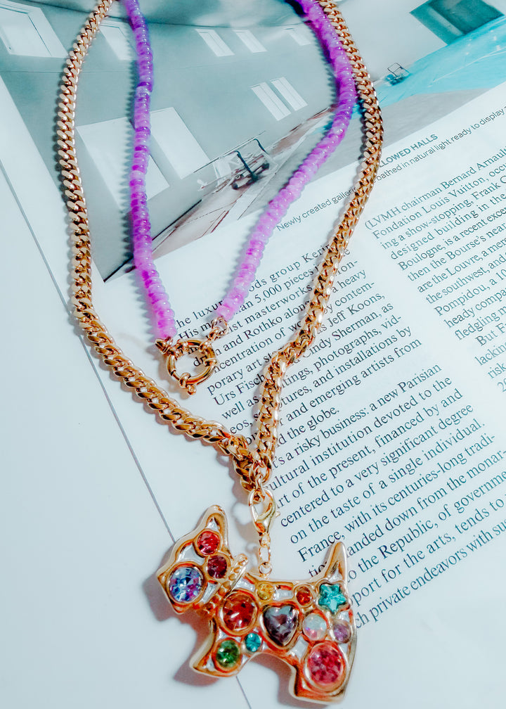 Dashing Dog Necklace
