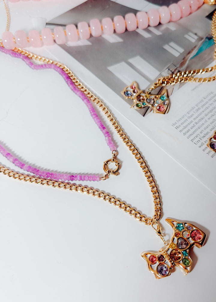 Dashing Dog Necklace