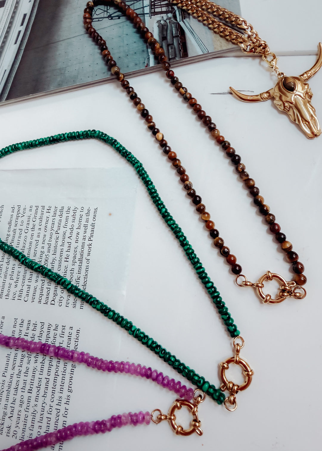 Saylor Beaded Necklace