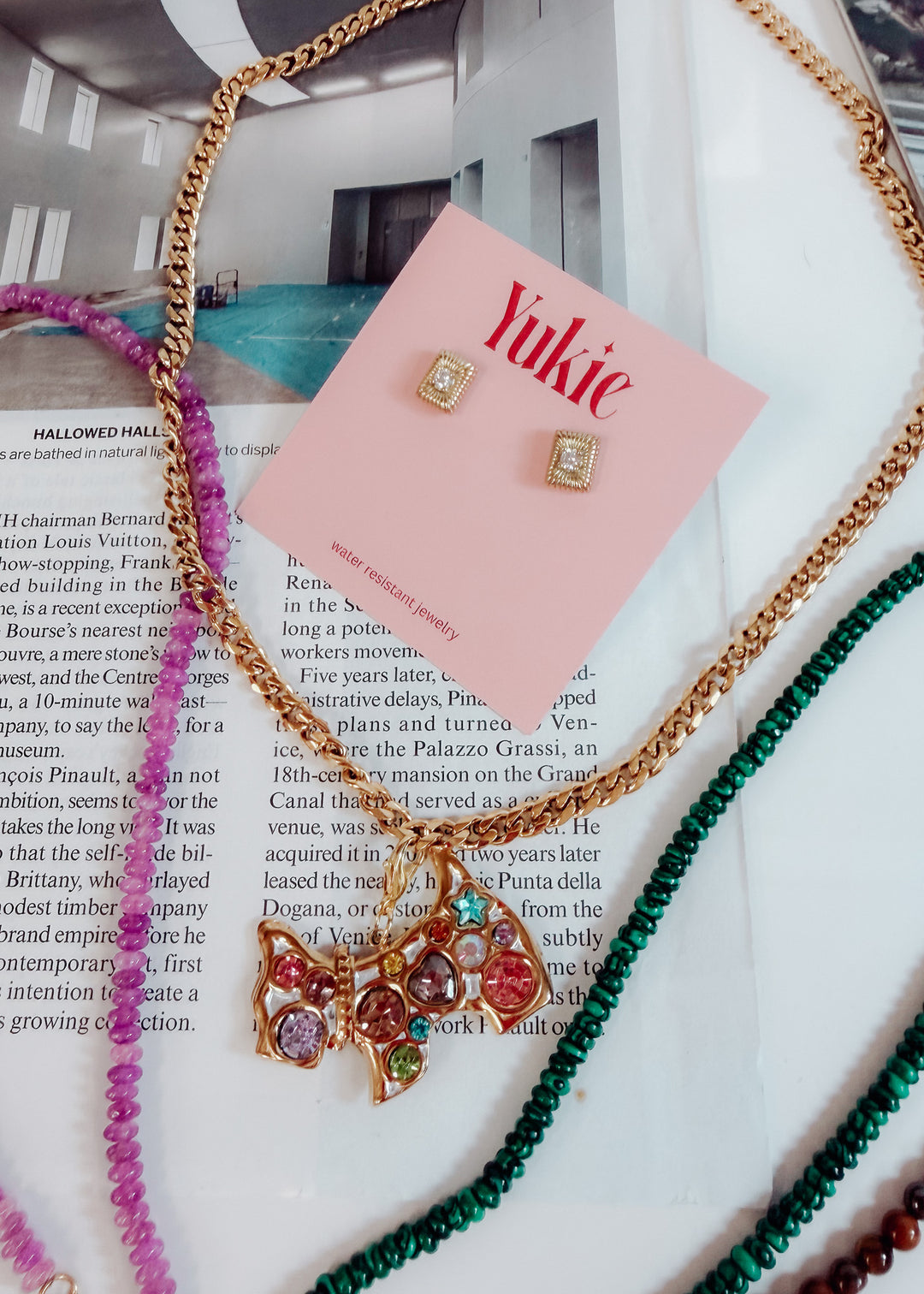 Saylor Beaded Necklace