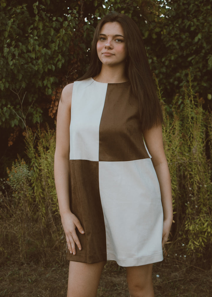 two color dress