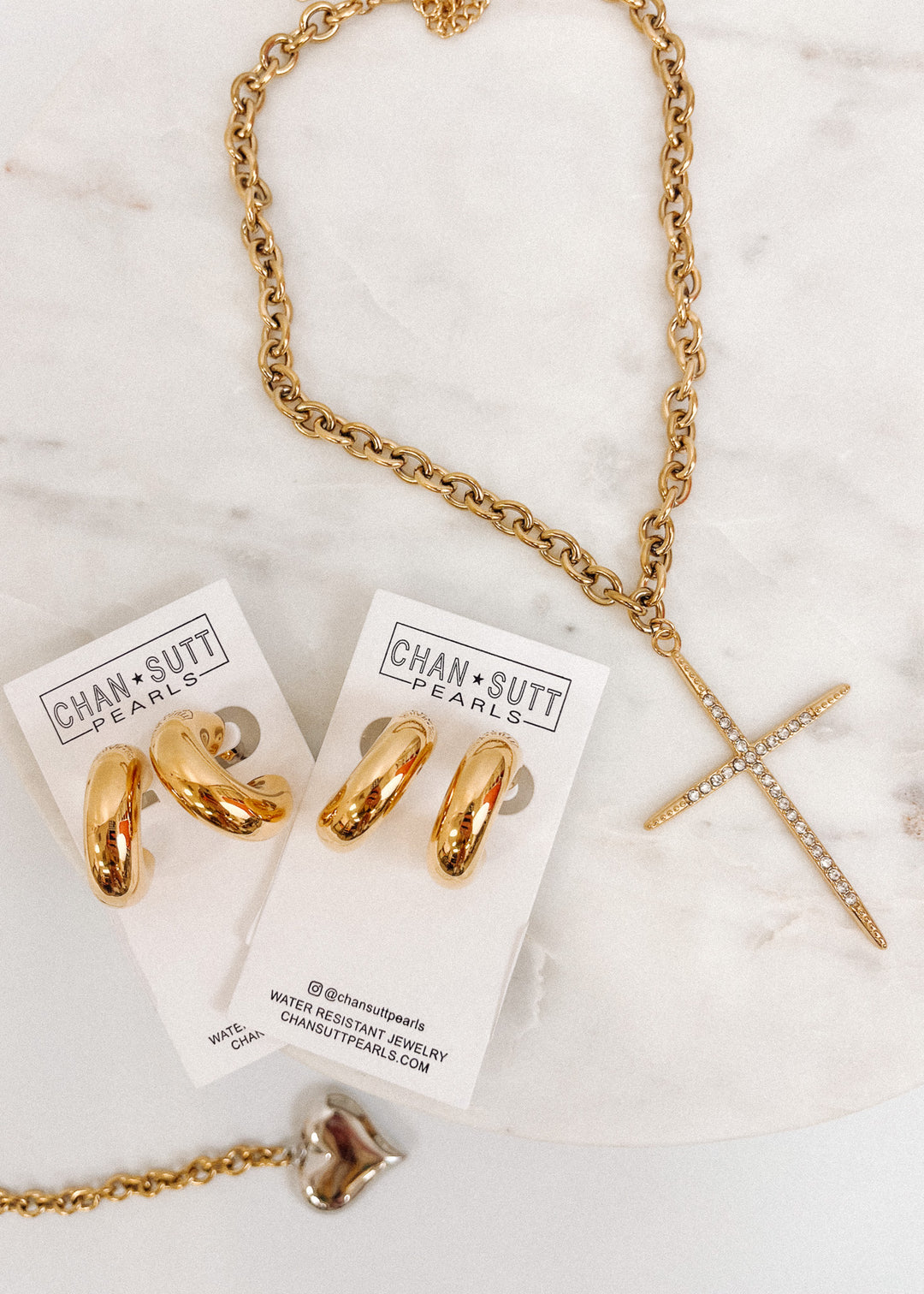 Smooth Gold Hoops