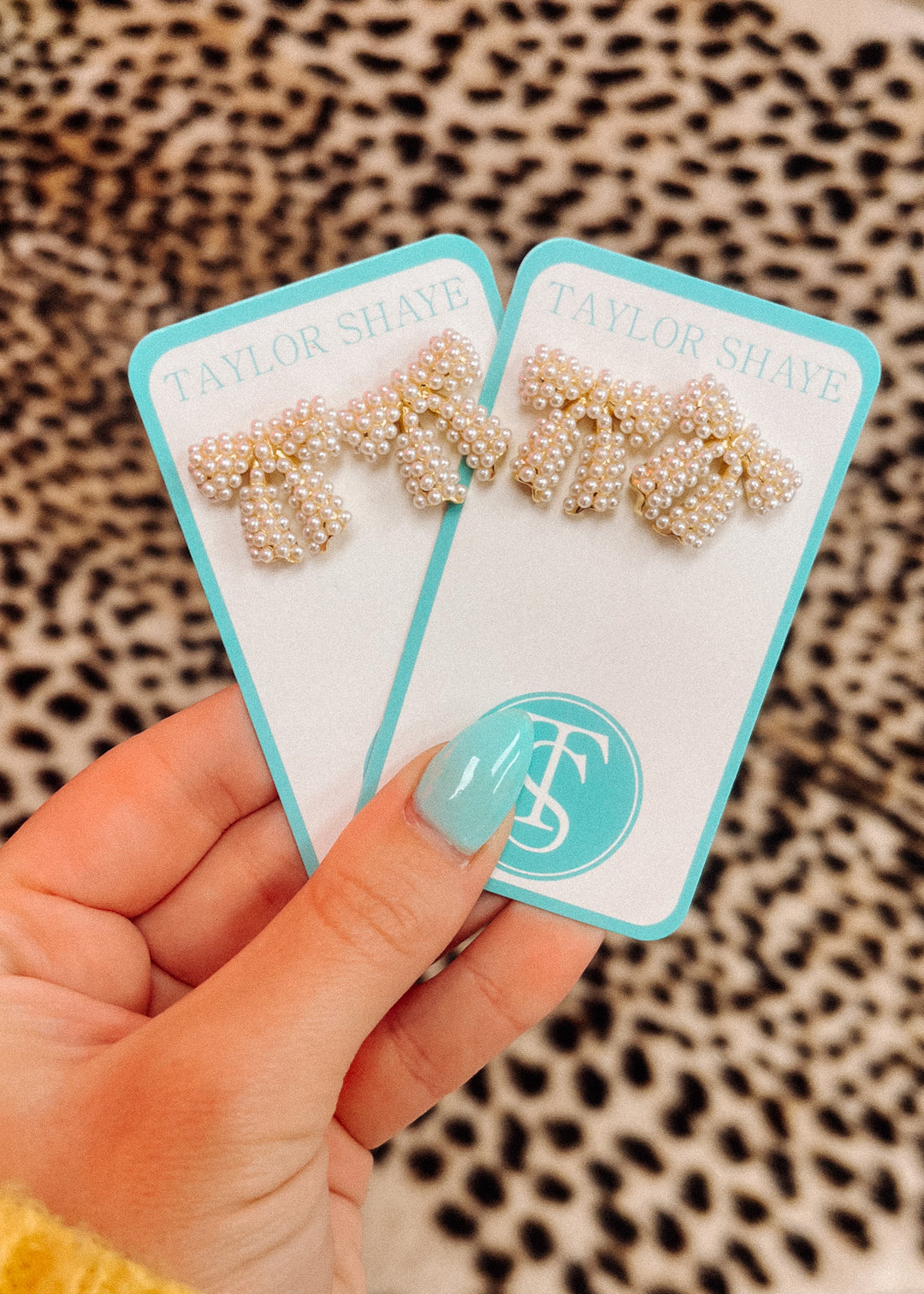 Pearl Bow Studs