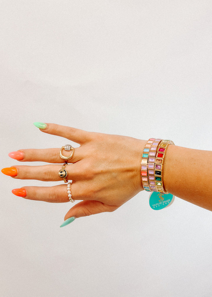 Rainbow Road Bracelet