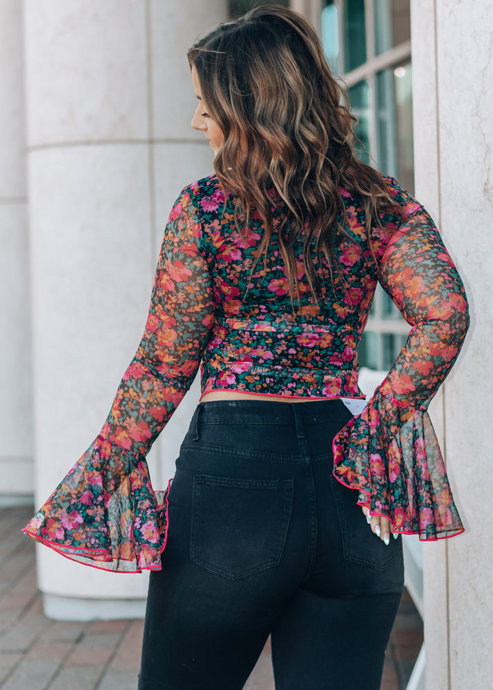 Full Bloom Long Sleeve Top