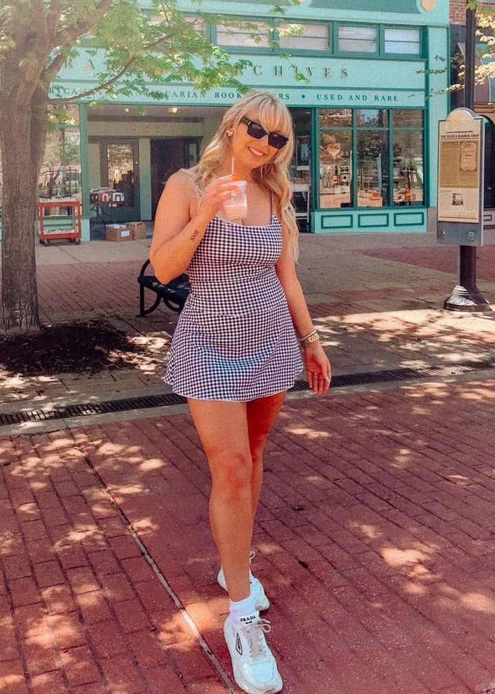 Gingham On the Go Dress