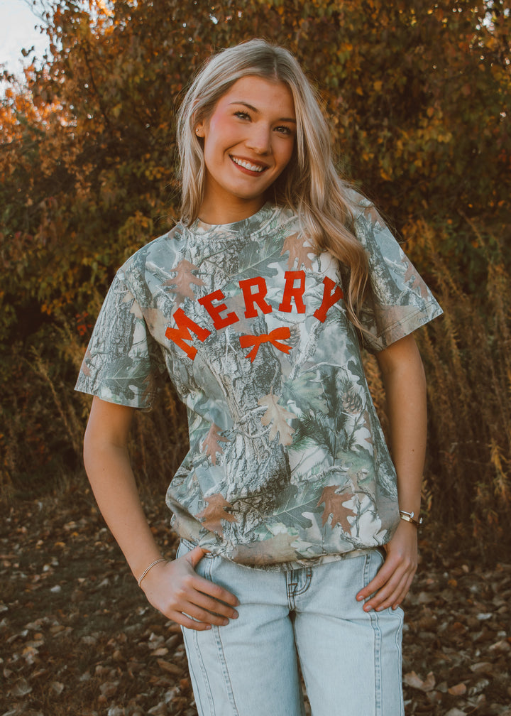 Christmas in Camo Tee