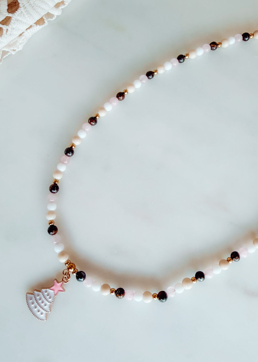 Christmas Tree Necklac
