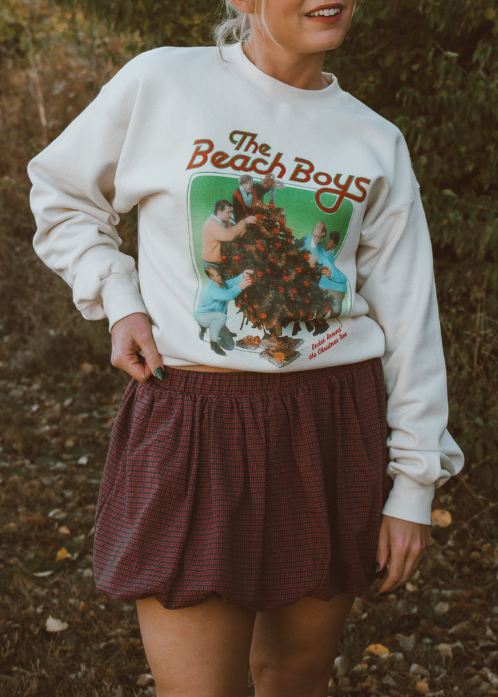 Rustic Noel Bubble Skirt